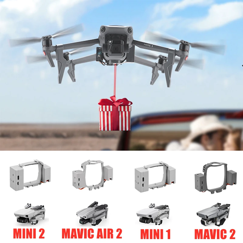 Drone Tablet Mount - Airdrop System for DJI Mavic Pro/2/3/AIR