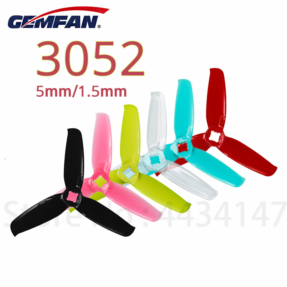 Drone Strobe Light - Gemfan Flash 3052 1.5mm/5mm 3inch 3-Blade