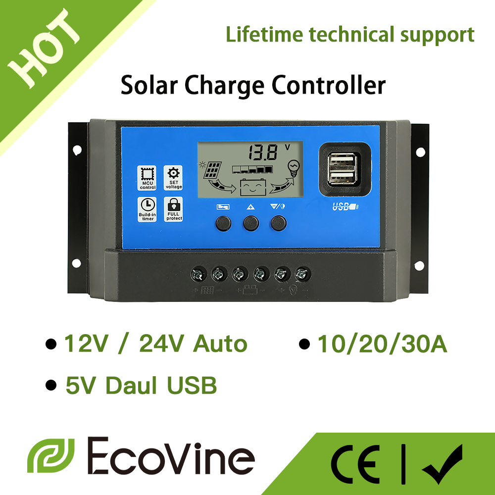 Drone Solar Charger - Solar Panel Charge Controller 12V 24V