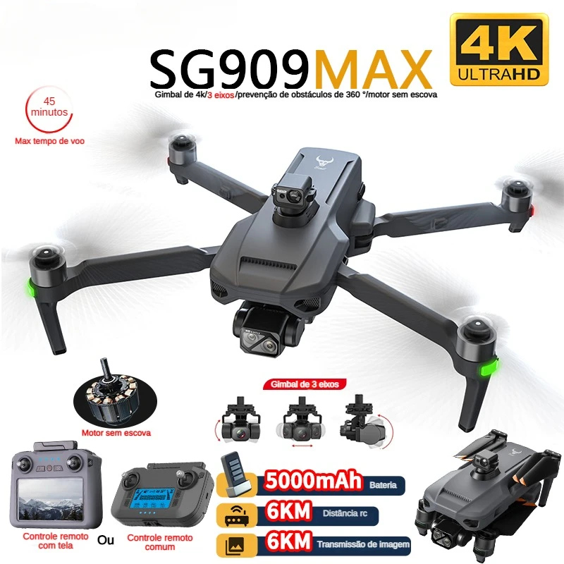 Drone Controller Screen - ZLL SG909 SG909MAX Professional Drone With