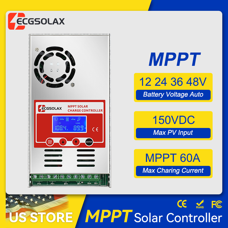 ECGSOLAX 60A MPPT Solar Charge - Drone Solar Charger 评论和价格