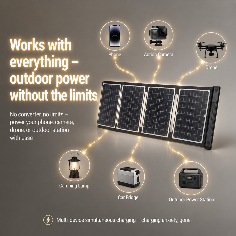 40W 18V Foldable Solar Panel w - Drone Solar Charger 评论和价格