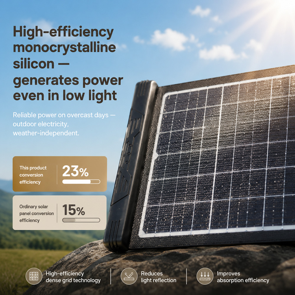 40W 18V Foldable Solar Panel w - Drone Solar Charger 评论和价格
