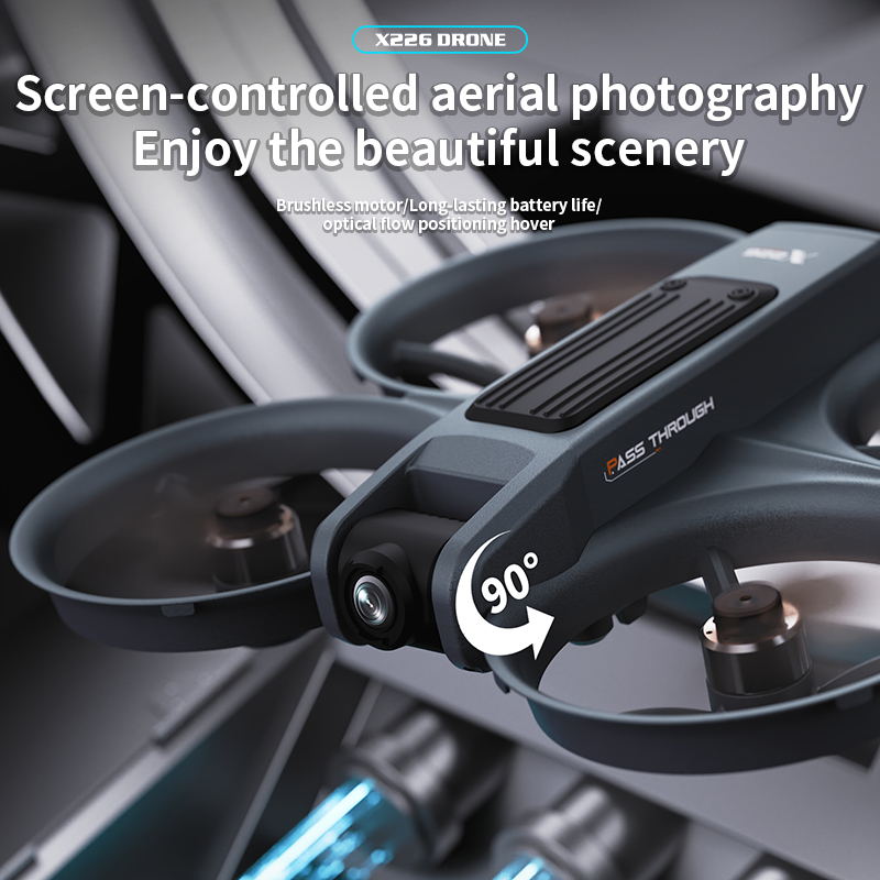 NEW X226 RC Drone 2.4G 5G WIFI - Drone Controller Screen 评论和价格