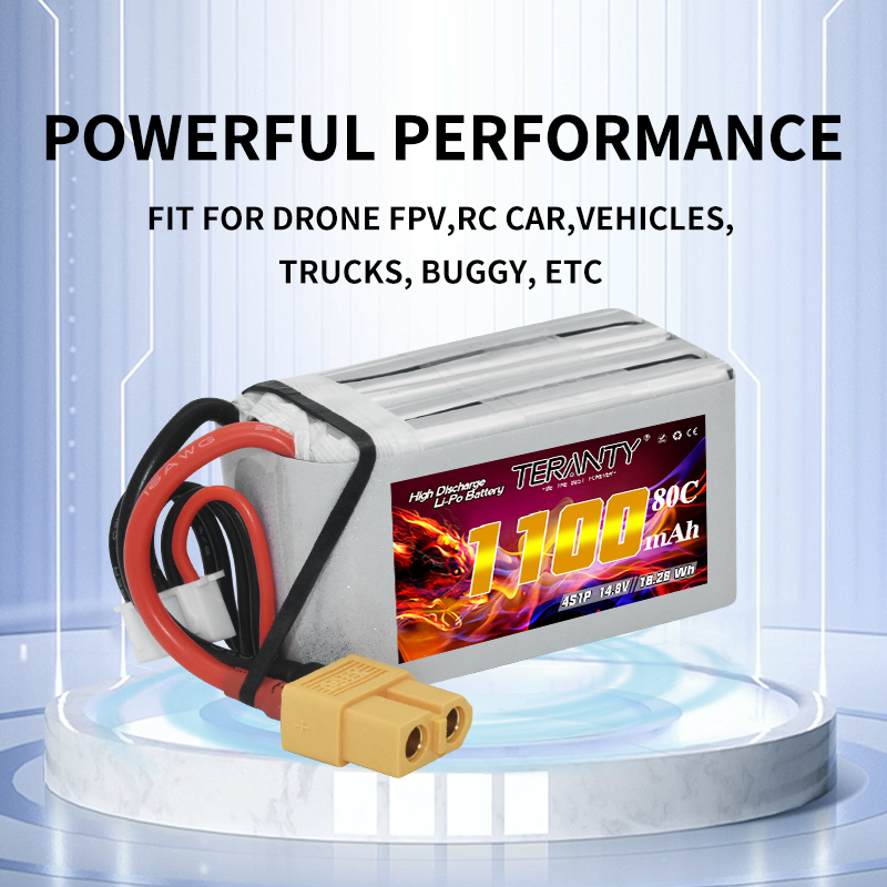 TERANTY 4S 1100mAh 80C/160C Li - Drone Power Bank 评论和价格