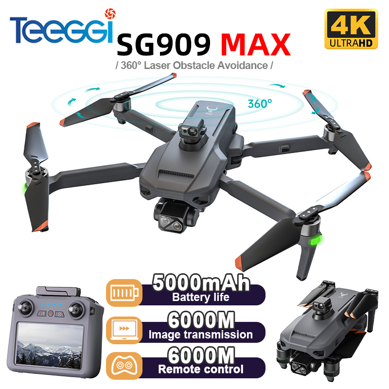Teeggi SG909 MAX GPS Drone Wit - Drone Controller Screen 评论和价格