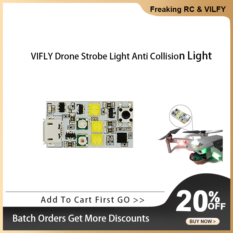 VIFLY Drone Strobe Light Anti  - Drone Strobe Light 评论和价格