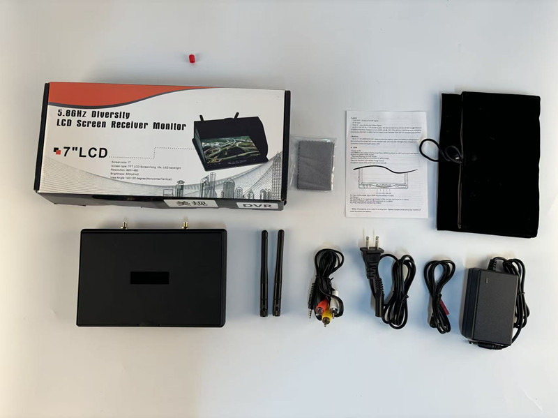 5.8G FPV DVR LS5802D 7 Inch Mo - Drone Controller Screen 评论和价格