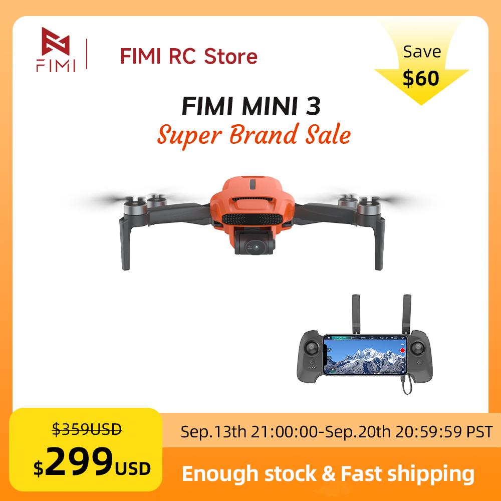 FIMI MINI 3 Camere Drone 4K 60 - Drone Controller Screen 评论和价格