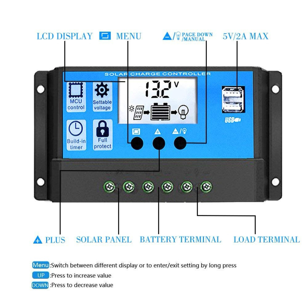 Solar Panel Charge Controller  - Drone Solar Charger 评论和价格