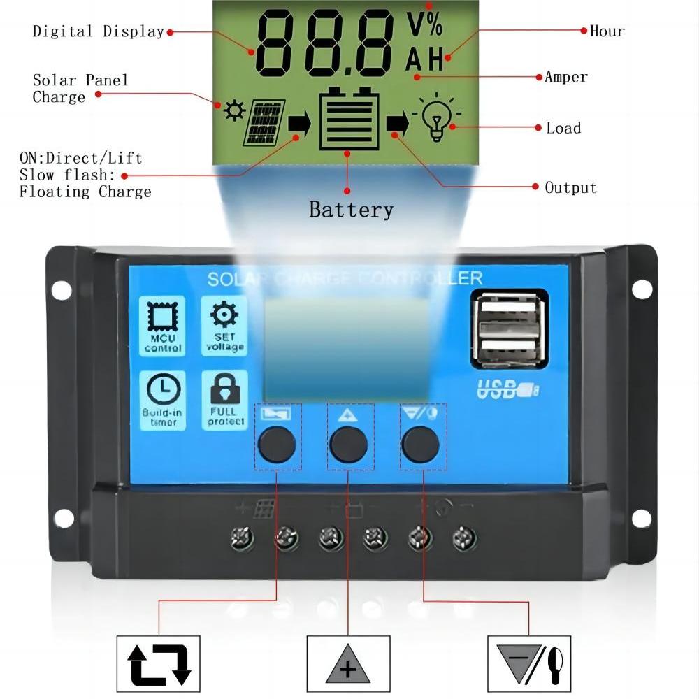 Solar Panel Charge Controller  - Drone Solar Charger 评论和价格